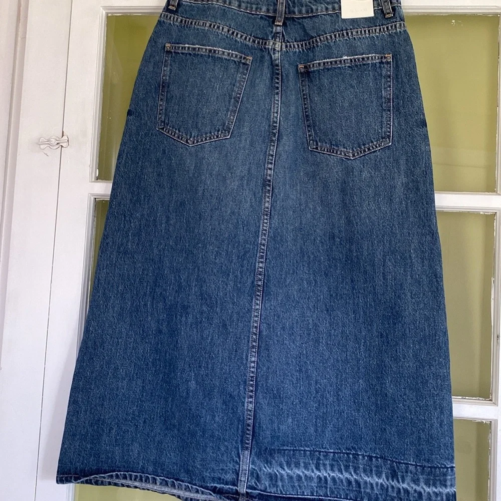 Simkhai Denim Midi/Maxi Skirt, size M - Picture 3 of 13